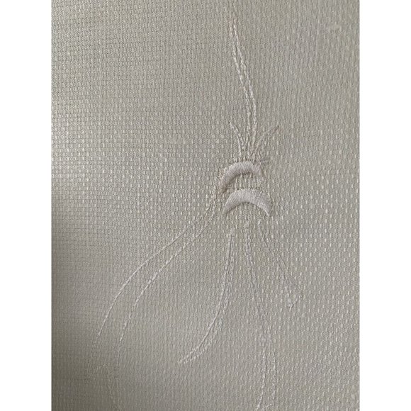 2 Vintage Donegal Pure Irish Linen Cream Guest Towels Embroidered Original Box - Picture 3 of 16